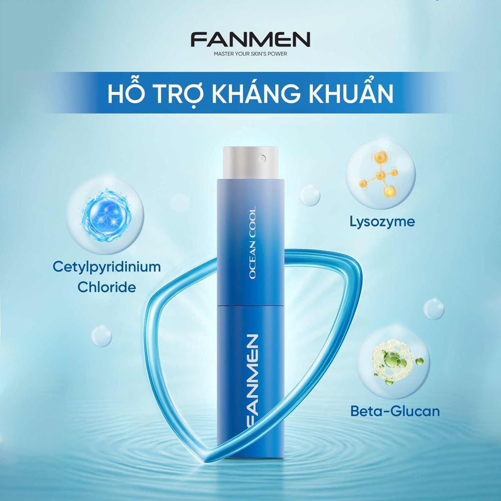 XỊT MIỆNG VỊ OCEAN COOL HỖ TRỢ KHÁNG KHUẨN