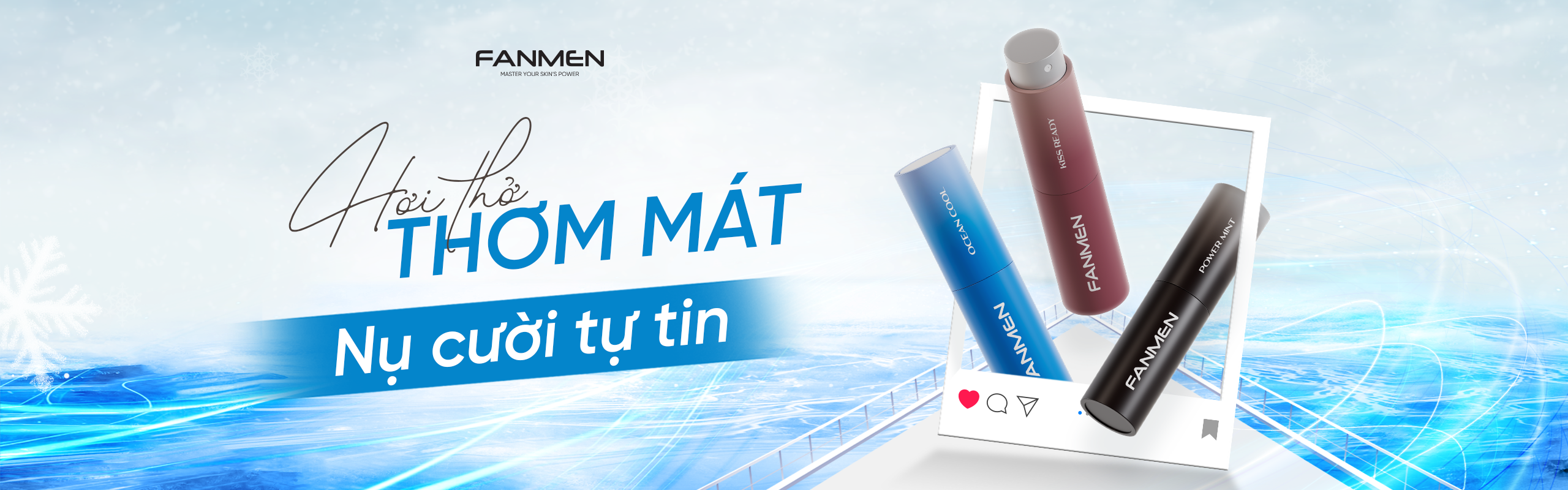 Xịt thơm miệng Fanmen